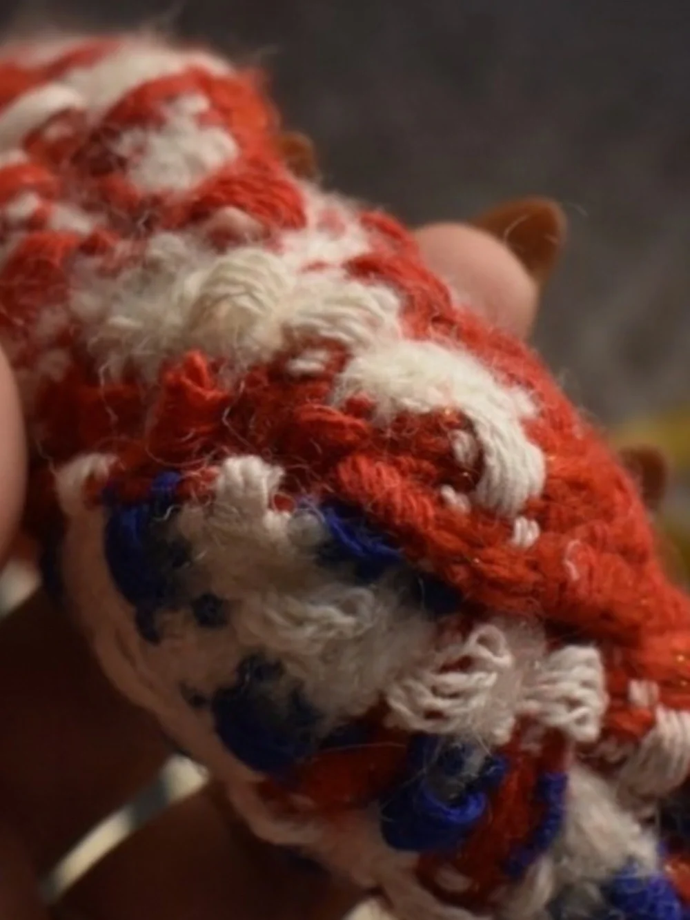 Lele Sadoughi Red White Blue Americana Tweed Knot Headband
